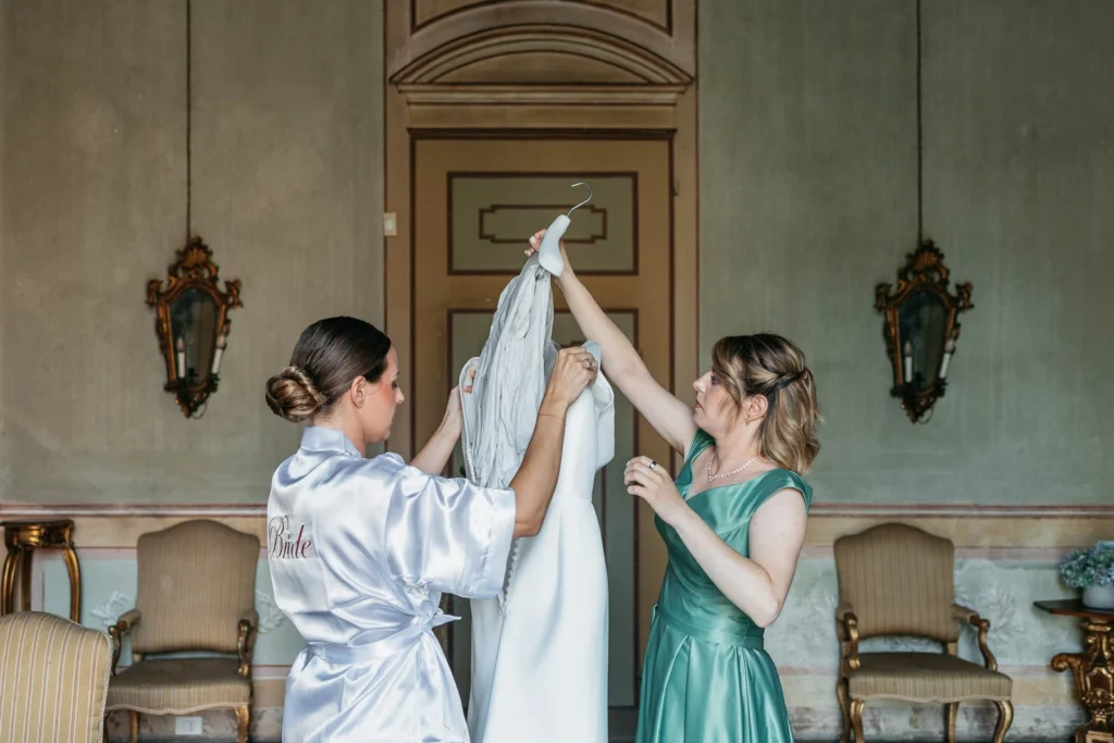 08 villa gandini sposa damigella abito nuziale preparativi