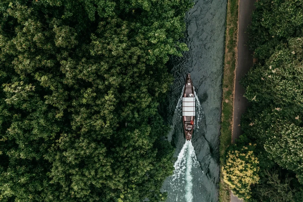 19 villa gandini barca sposa naviglio grande drone